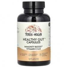 Terra Origin, Healthy Gut™, капсули для здоров’я кишківника, 90 капсул